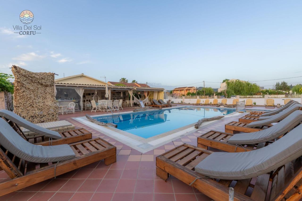 Villa Del Sol Corfu Sidárion Exterior foto