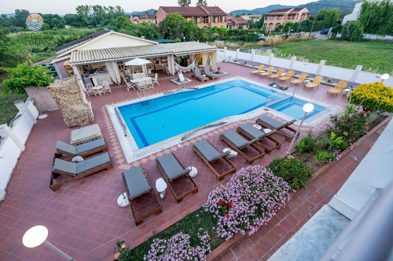Villa Del Sol Corfu Sidárion Exterior foto