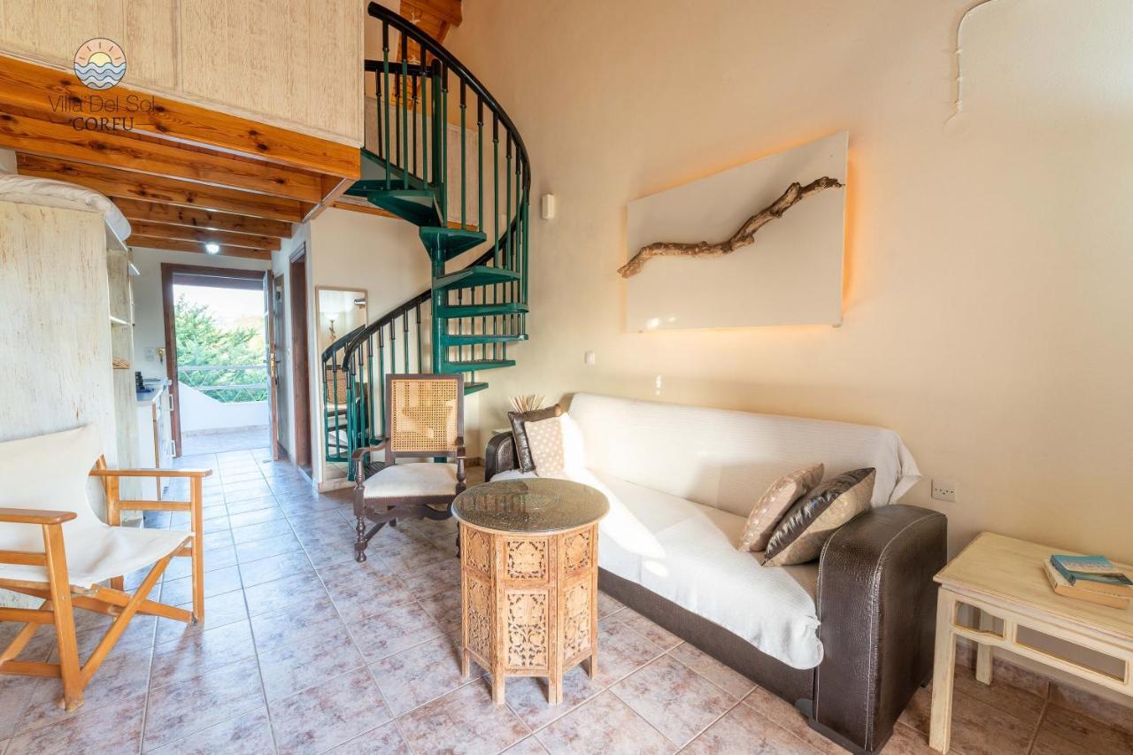 Villa Del Sol Corfu Sidárion Exterior foto