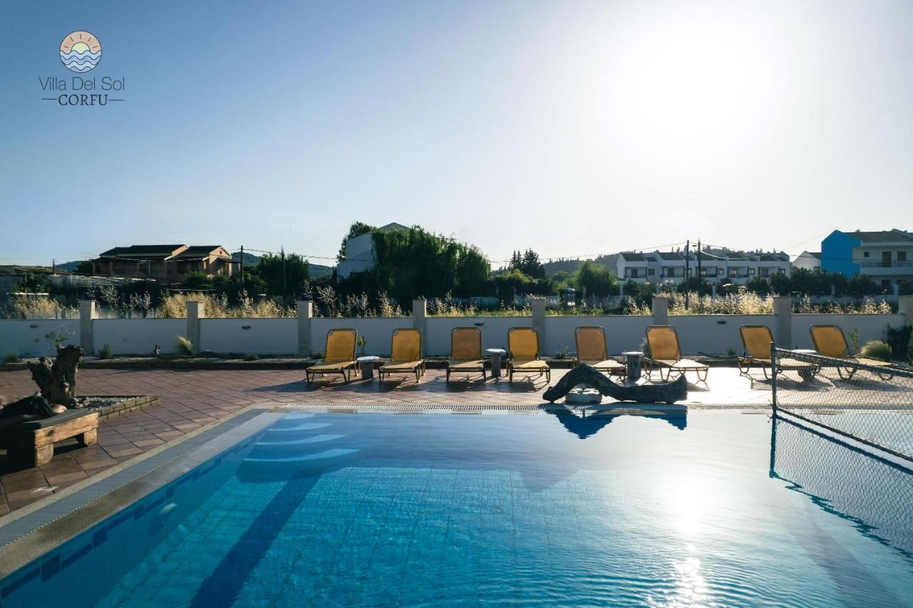 Villa Del Sol Corfu Sidárion Exterior foto