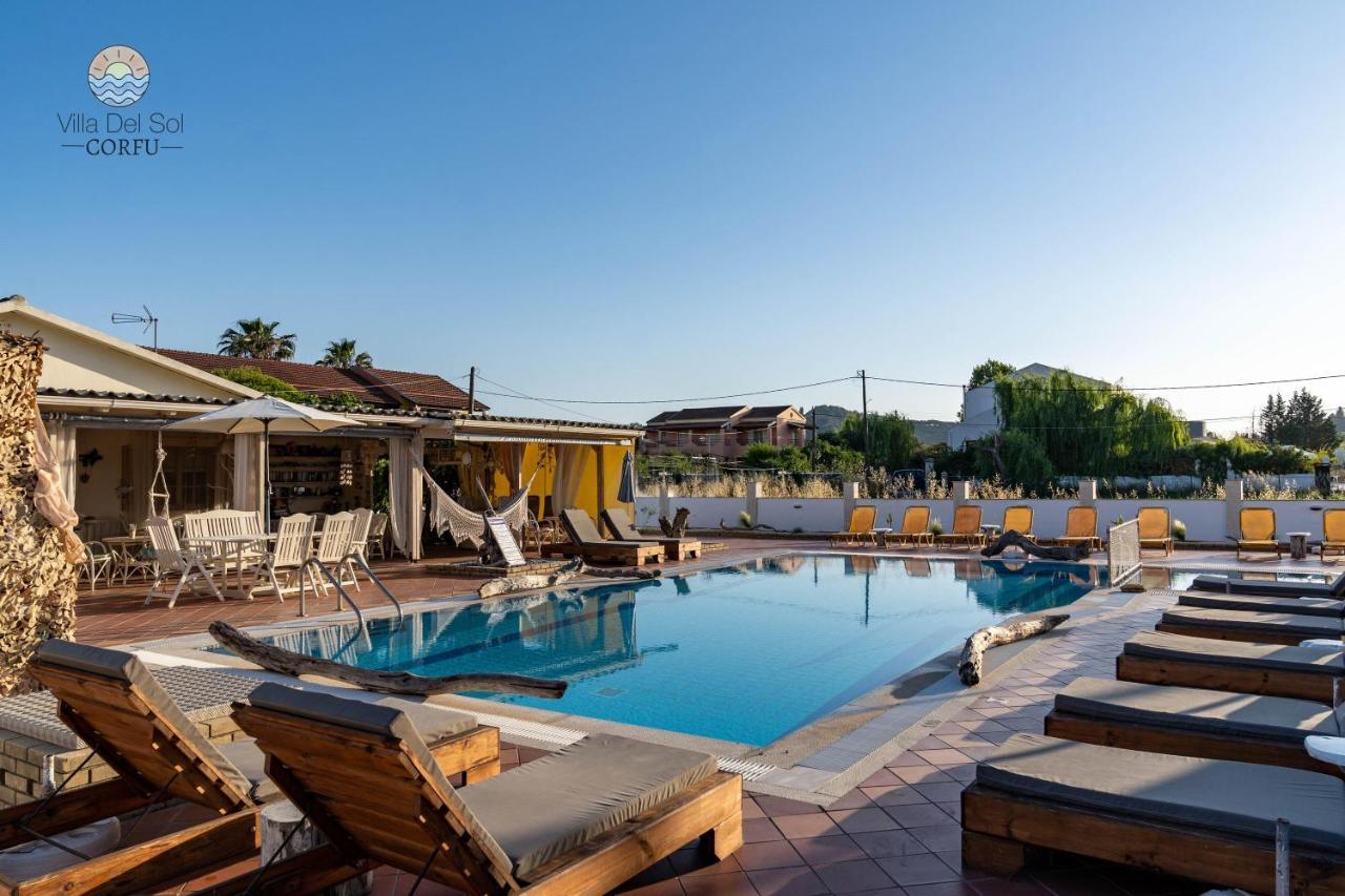 Villa Del Sol Corfu Sidárion Exterior foto