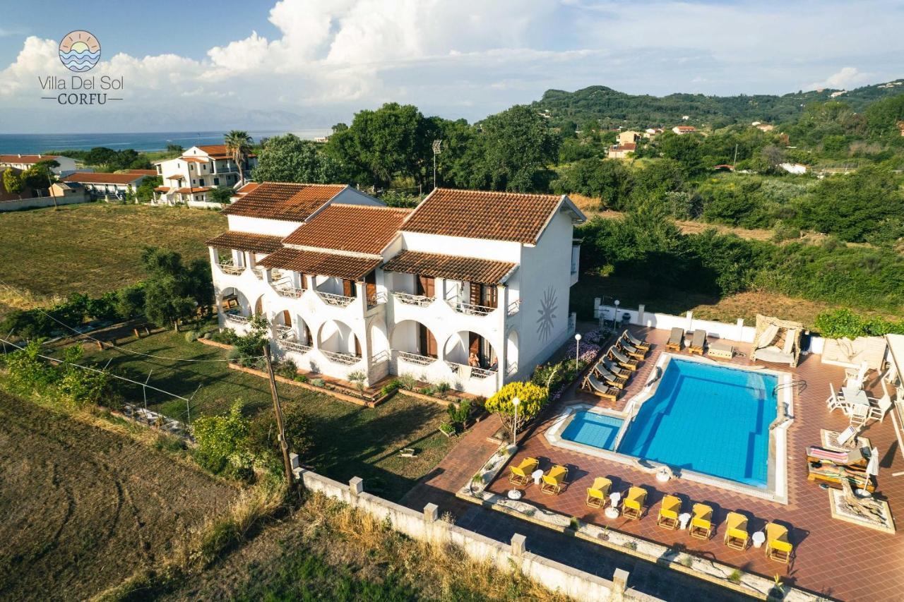 Villa Del Sol Corfu Sidárion Exterior foto