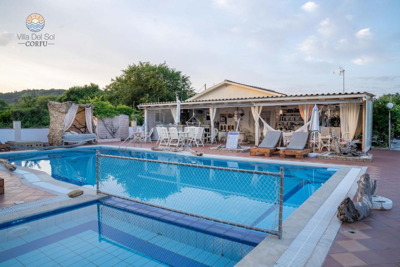 Villa Del Sol Corfu Sidárion Exterior foto