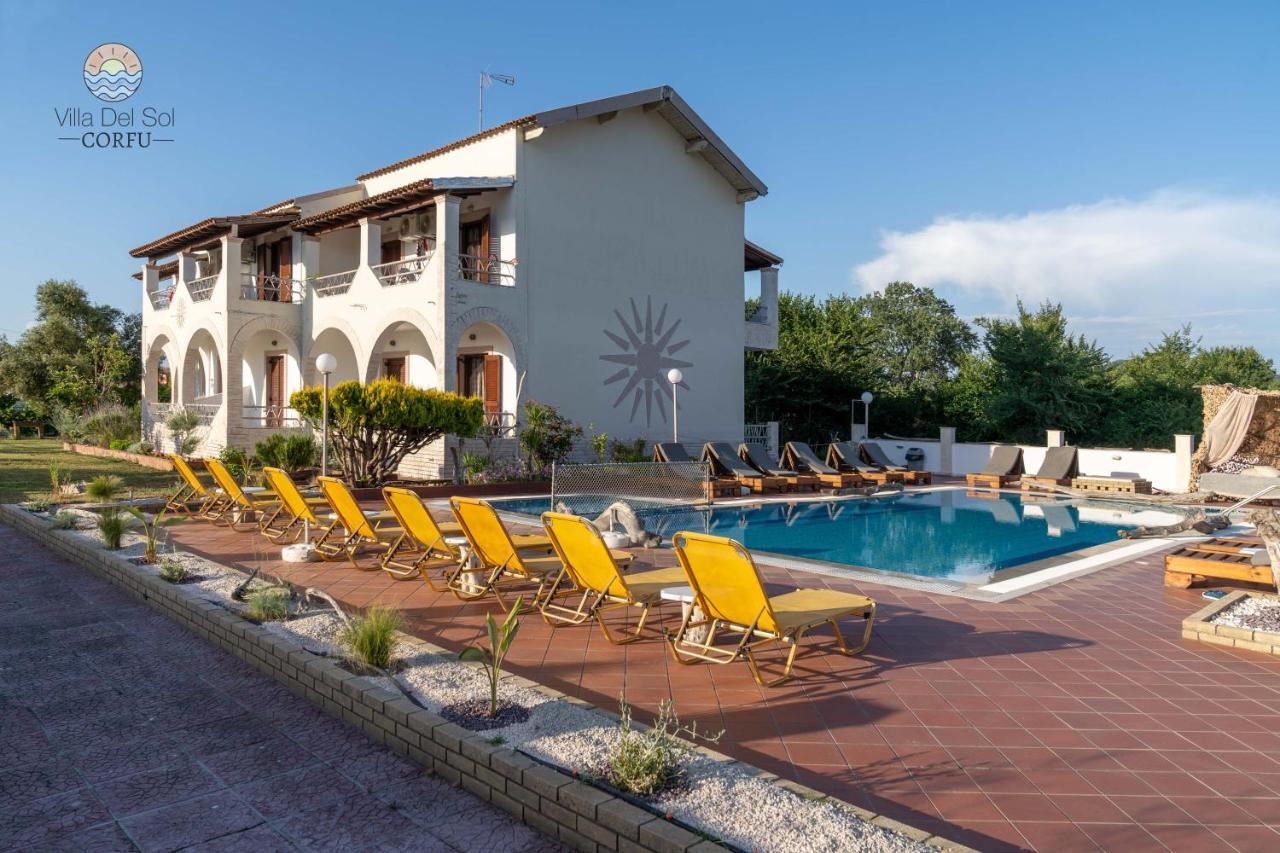 Villa Del Sol Corfu Sidárion Exterior foto