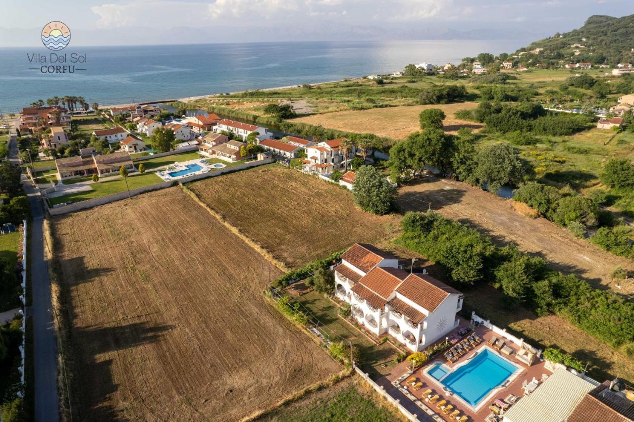 Villa Del Sol Corfu Sidárion Exterior foto