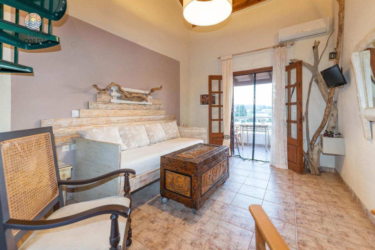 Villa Del Sol Corfu Sidárion Exterior foto