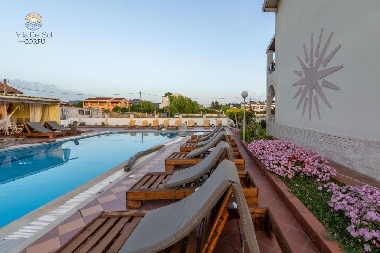Villa Del Sol Corfu Sidárion Exterior foto
