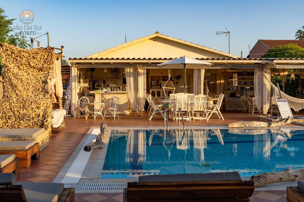 Villa Del Sol Corfu Sidárion Exterior foto
