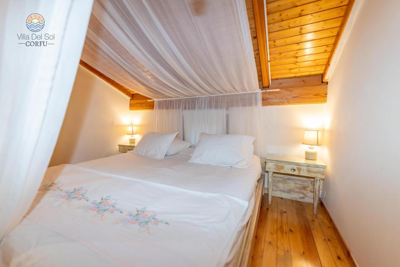 Villa Del Sol Corfu Sidárion Exterior foto