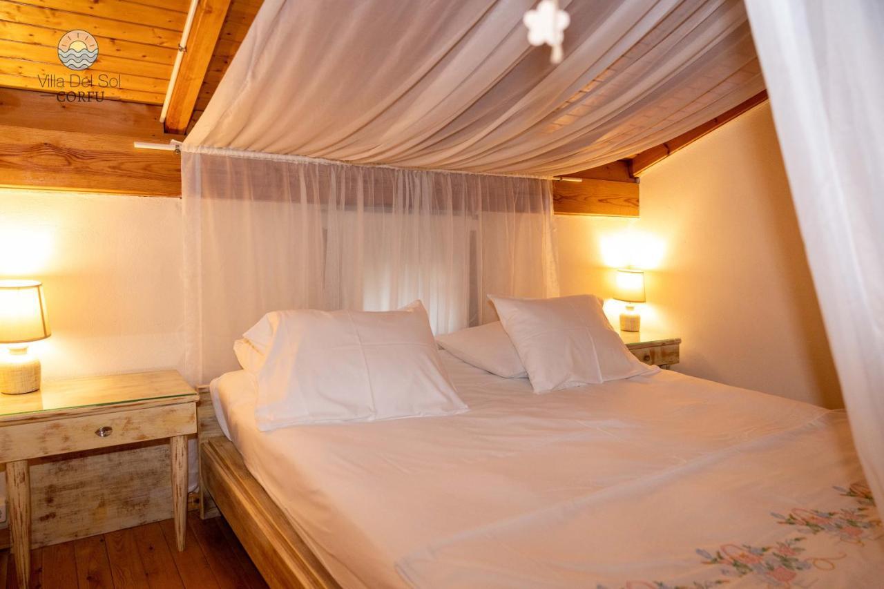Villa Del Sol Corfu Sidárion Exterior foto